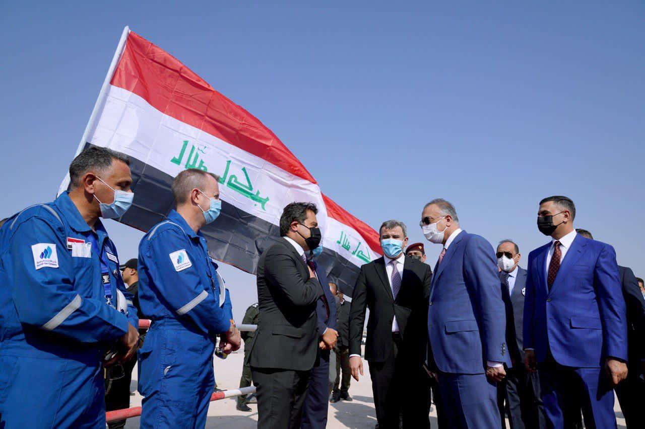 العراق: الكاظمي يفتتح أضخم برج لصناعة الغاز