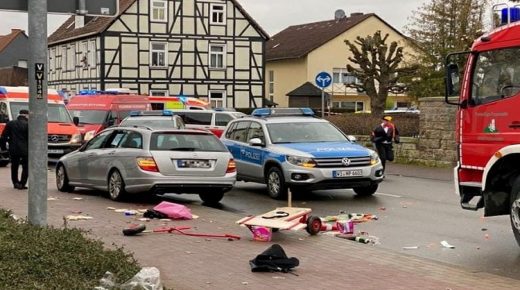 بالفيديو … قتيلان في حادث دهس غربي ألمانيا
