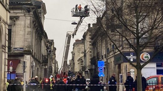 انفجار في مبنى سكني بمدينة بوردو الفرنسية يخلف ٣ إصابات