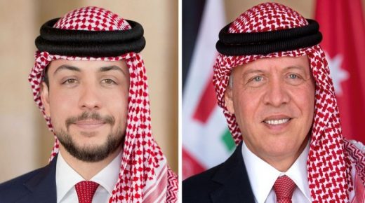 الملك وولي العهد يتلقيان برقيات بمناسبة عيد استقلال المملكة الخامس والسبعين