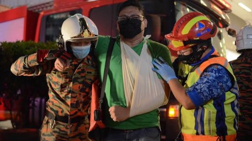 ماليزيا : 213 إصابة في حادث تصادم قطارين في كوالالمبور