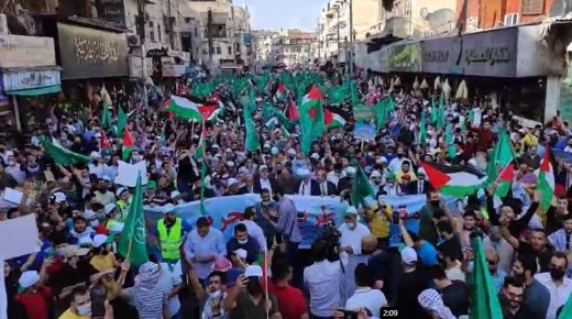 مباشر .. مسيرة حاشدة وسط البلد نصرة لفلسطين