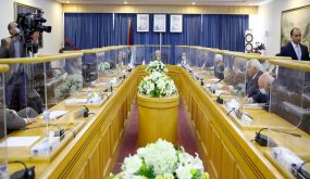 لجنة فلسطين في الأعيان تلتقي وزير الأوقاف