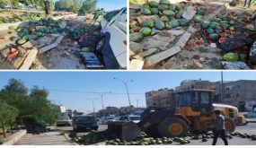 للمرة الثانية خلال اقل من شهر ” الشواربة يؤكد ان آلية جديدة يجري اعدادها للتعامل مع البيع العشوائي ” فيديو