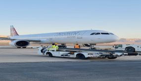 وصول أولى الرحلات السياحية من موسكو إلى مطار العقبة الدولي