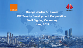 أورنج الأردن وهواوي توقعان مذكرة تفاهم لتعزيز المهارات الرقمية