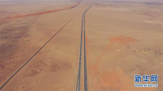 الصين: تشغيل أطول طريق سريع عابر للصحراء في العالم