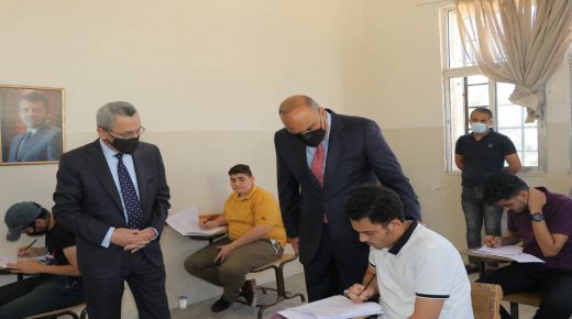 PM visits Tawjihi examination halls