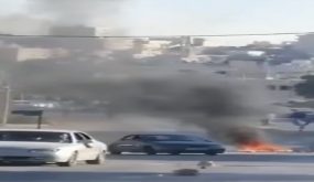 بالفيديو .. أعمال شغب في السلط على خلفية مقتل شاب خلال مشاجرة قبل ايام