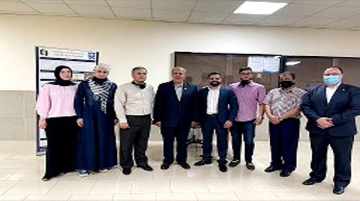 معرض مشاريع التخرج لطلبة قسم الهندسة الكهربائية في جامعة عمان الأهلية