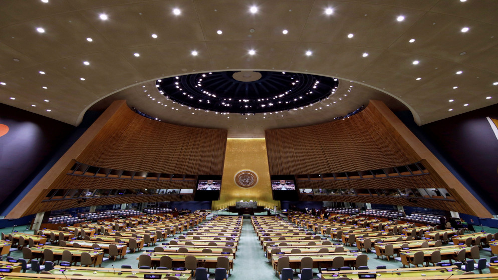 بدء جلسات دورة الجمعية العامة الـ 76 للأمم المتحدة
