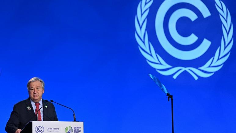 الأمين العام للأمم المتحدة غوتيريش يحذر من أن “الكارثة المناخية لا تزال ماثلة”