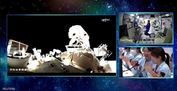 الصين : أول امرأة صينية تسير في الفضاء لمدة 6 ساعات كاملة