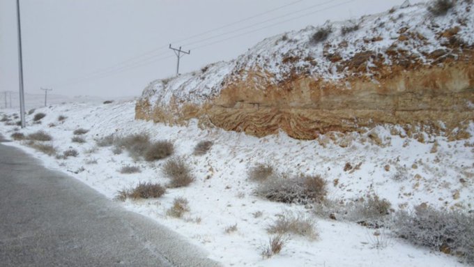 رصد تساقط الثلوج في الأردن ..فيديوهات وصور