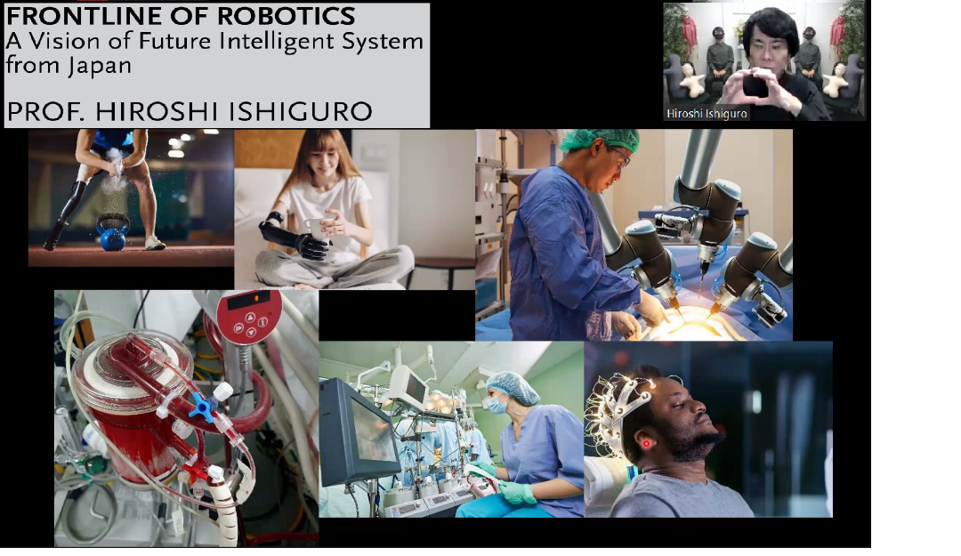 الحسين التقنية تستضيف خبير الذكاء الاصطناعي الياباني “إيشيجورو هيروشي” لإلقاء محاضرة عن الروبوتات