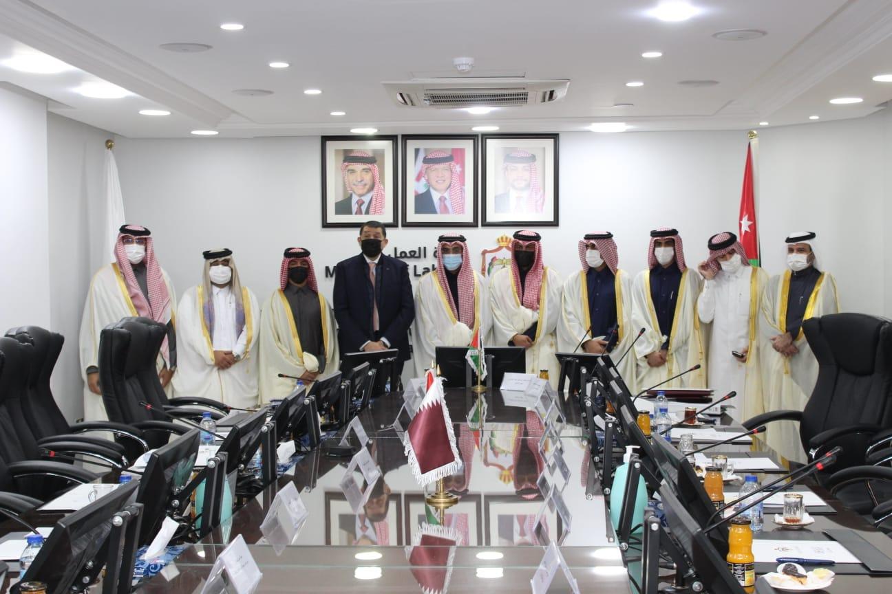 استيتية يبحث مع نظيره القطري فرص تشغيل الأردنيين في قطر