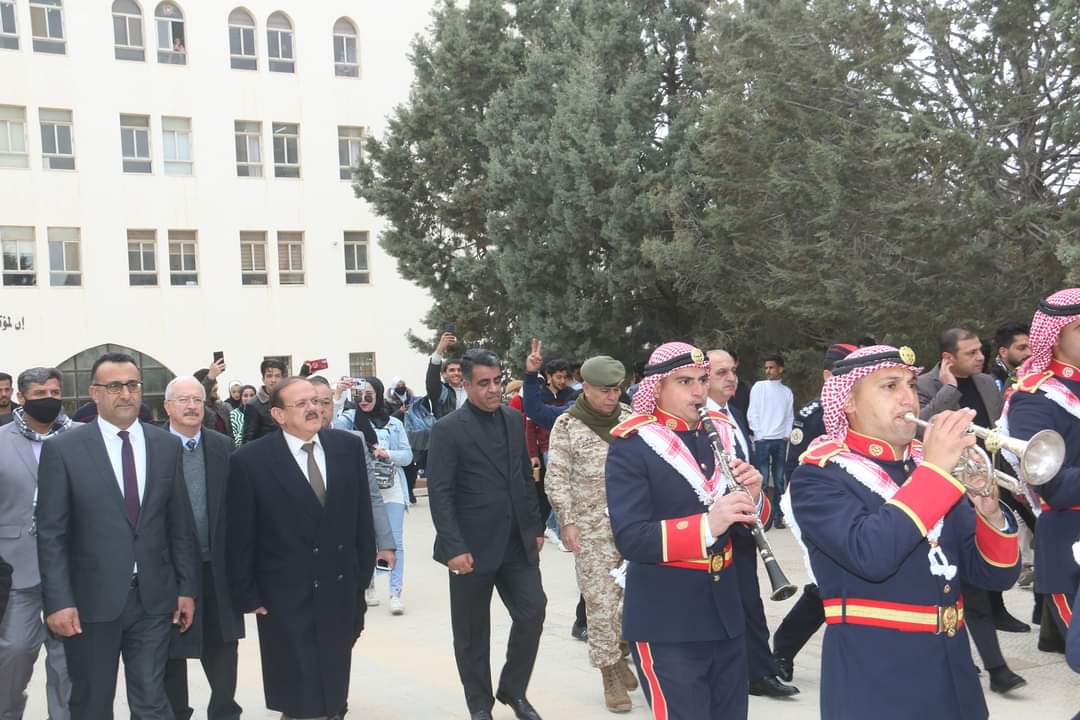 جامعة مؤتة تحتفى بالاعياد الوطنية