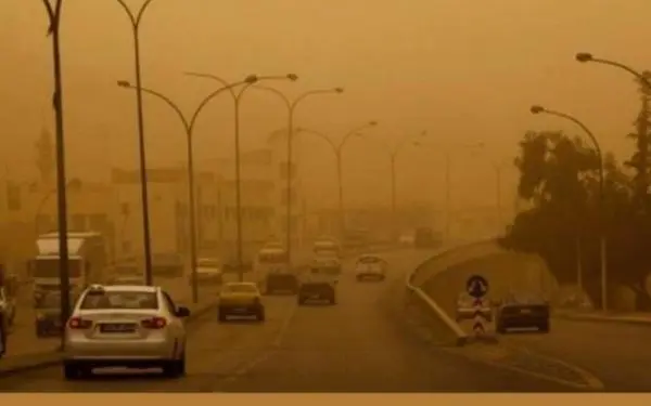 أجواء خماسينية حارة ومغبرة اليوم وغدا وانعدام الرؤية بالبادية