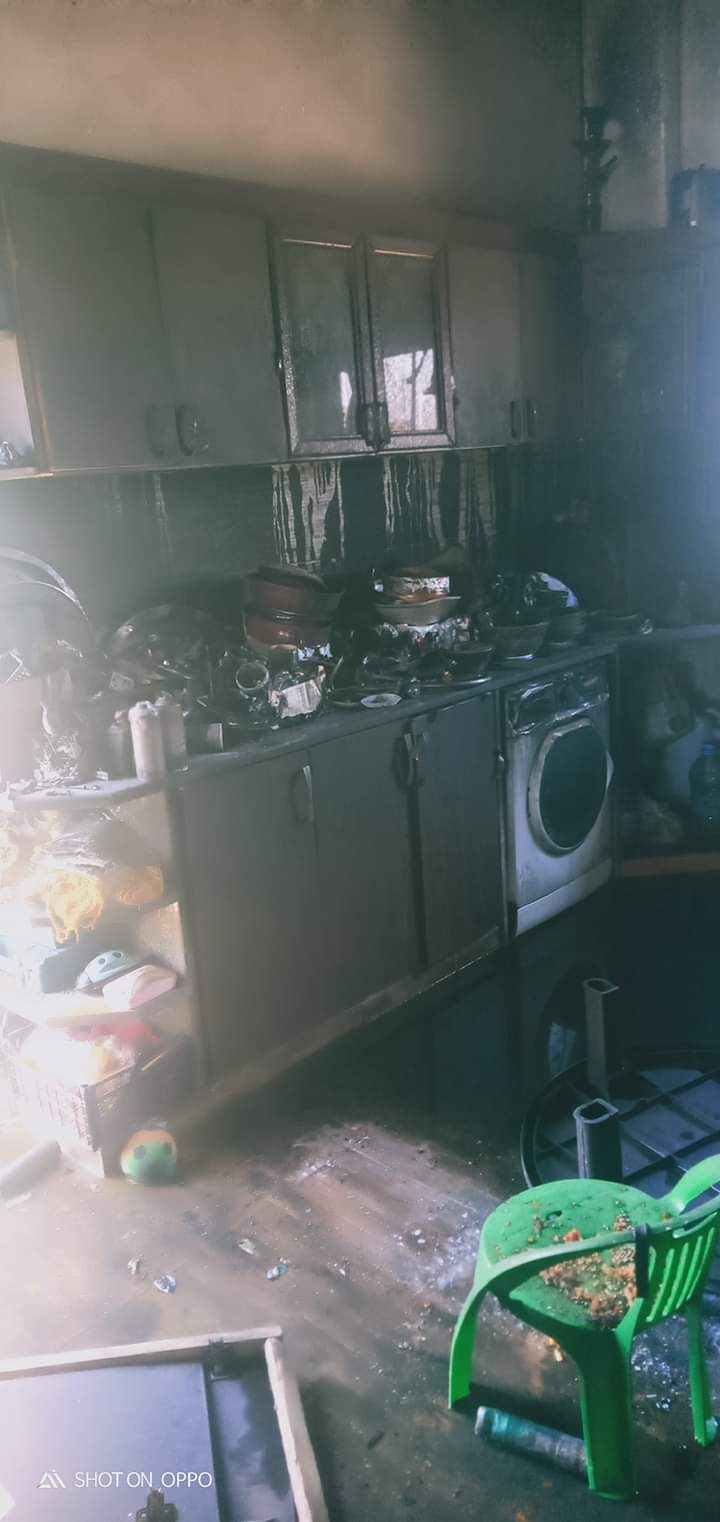 اصابة ثلاثيني بحريق منزل في منطقة حرثا