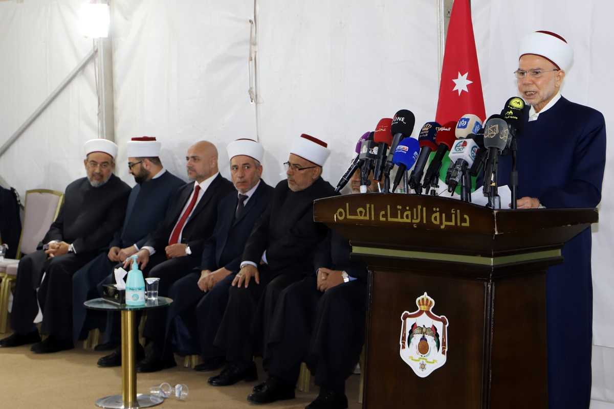 مفتي المملكة : الاثنين أول أيام عيد الفطر في الأردن