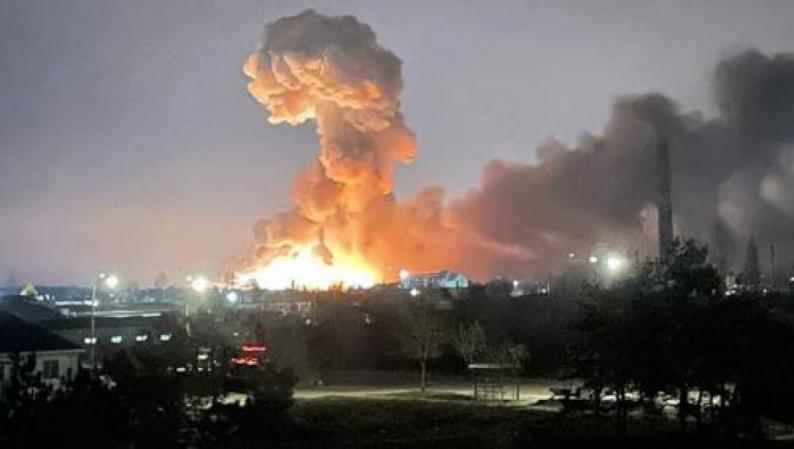 روسيا تعلن قصف مخازن اسلحة امريكية واوروبية في أوديسا