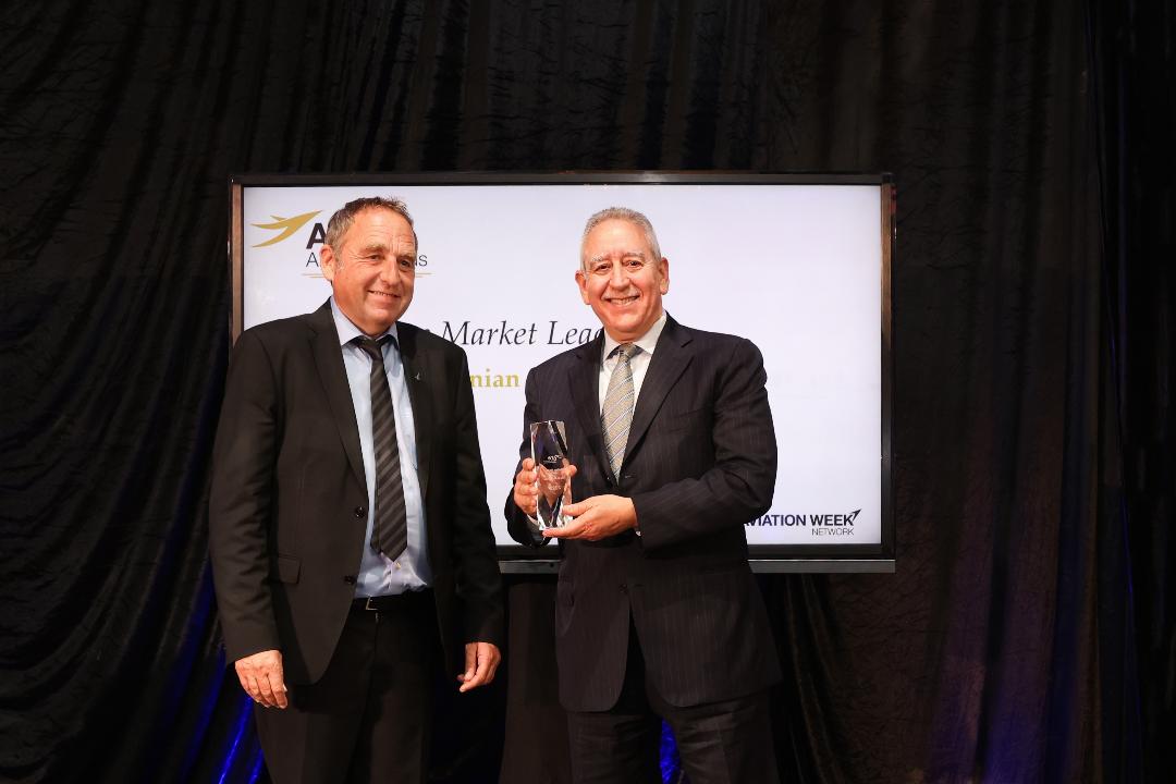 الملكية الأردنية تفوز بجائزة شركة الطيران الرائدة في سوق المنطقة لعام 2022