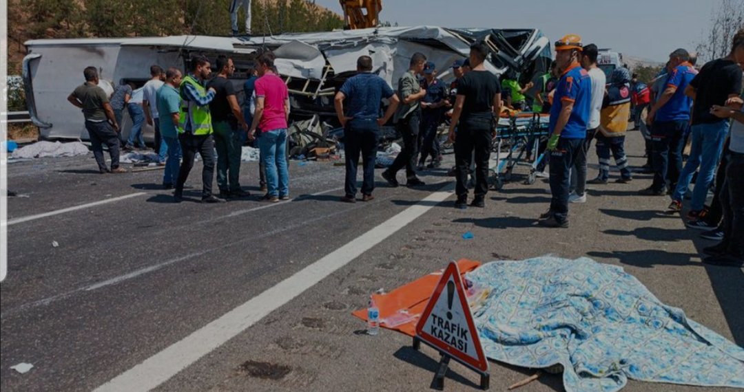 حادث دهس مروع لحشد من المارة جنوب تركيا