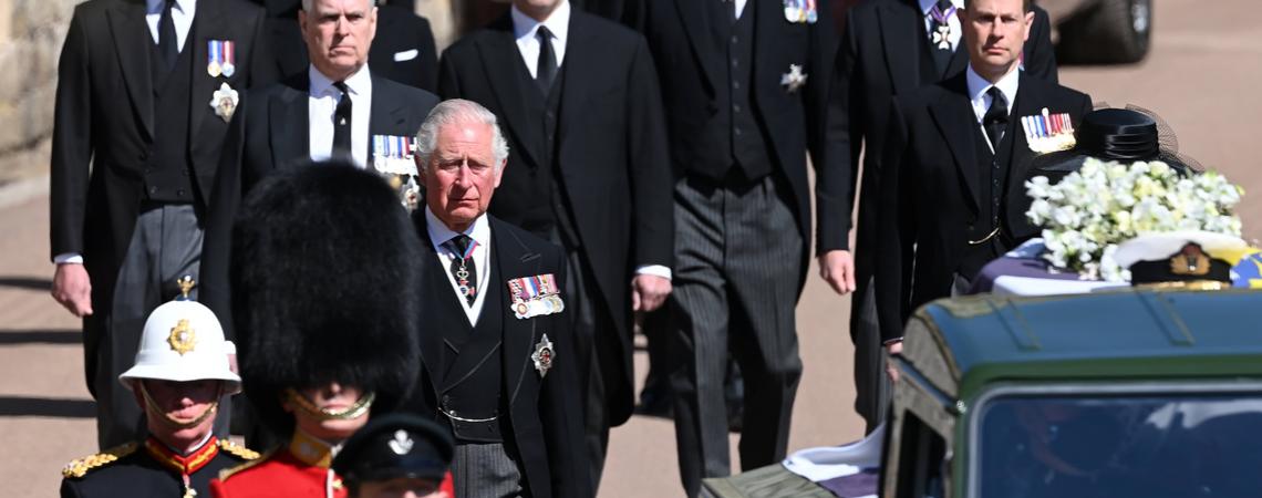 الملك والملكة وولي العهد يحضرون مراسم استقبال أقامها ملك بريطانيا في قصر باكنغهام