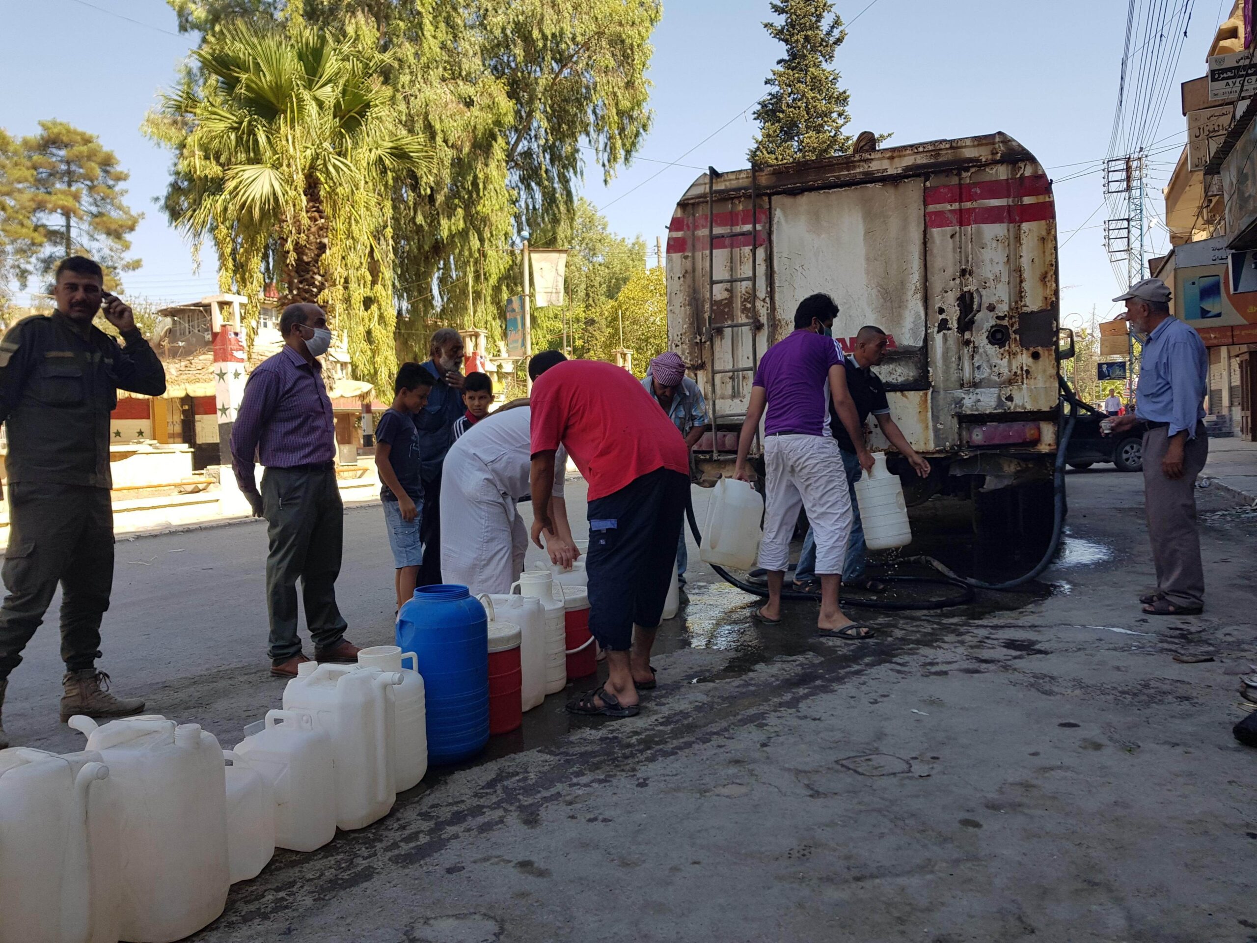 الخارجية السورية تدين قطع المياه عن الحسكة من قبل مسلحين موالين لتركيا