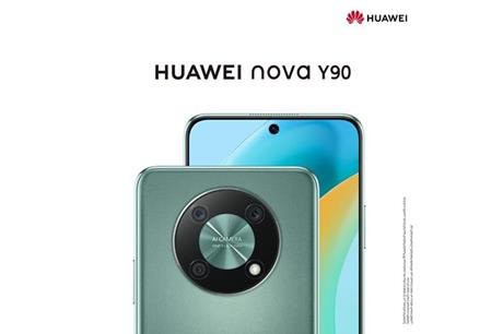 HUAWEI nova Y90… أداء قوي وتصميم متين وعصري وكاميرا استثنائية وشاشة عرض كاملة لمشاهدة مريحة للعينين