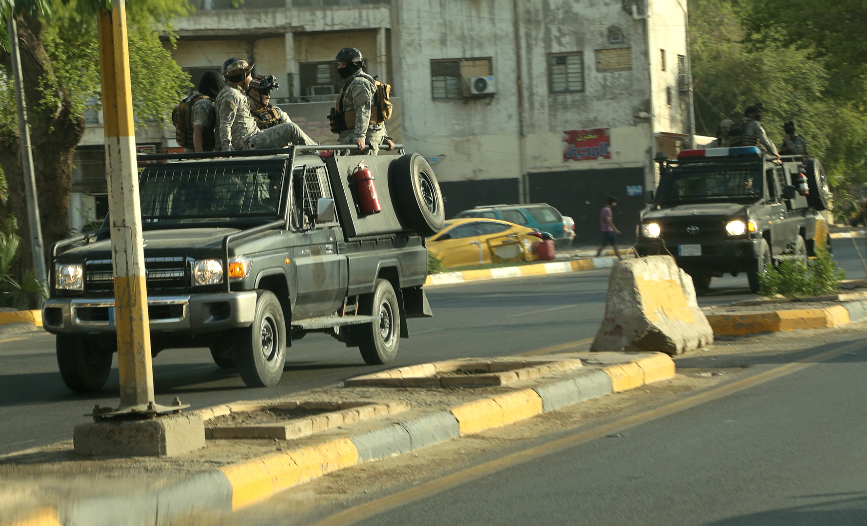 إصابة أربعة مقاتلين من الحشد الشعبي بانفجار شمالي العراق