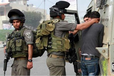 الاحتلال يعتقل تسعة فلسطينيين من الخليل