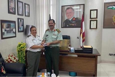 وفد عسكري طبي اسباني يزور مستشفى الملكة رانيا العبدالله للأطفال