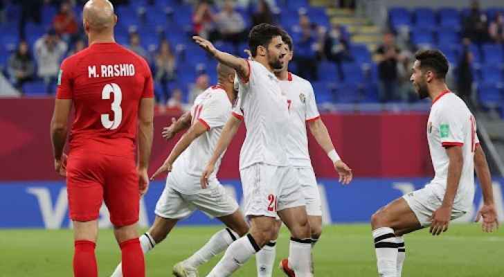 منتخب النشامى يتقدم على التصنيف الدولي