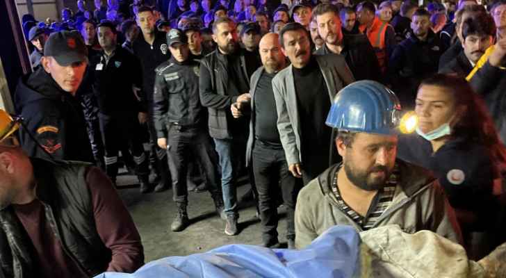الأردن يعزي تركيا بضحايا انفجار منجم تعدين