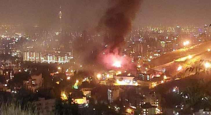 اضطرابات وحرائق في سجن إوين في طهران
