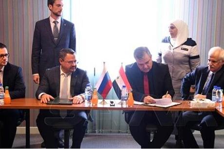 توقيع اتفاقية مالية بين روسيا وسوريا