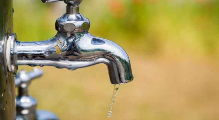 إيقاف ضخ المياه ٥٢ ساعة عن مناطق في عمان والبلقاء